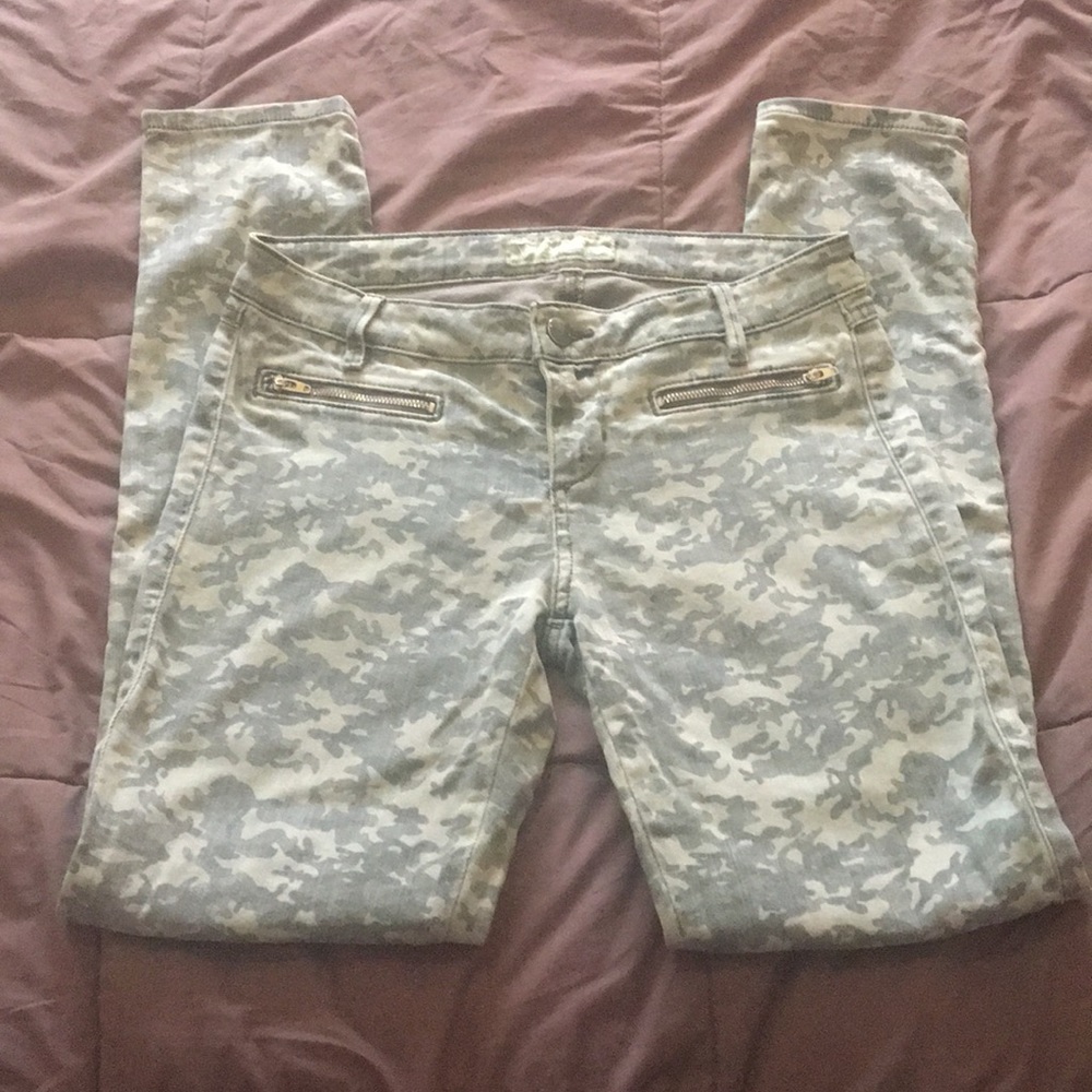 Camouflage Guess Skinny Jeans
